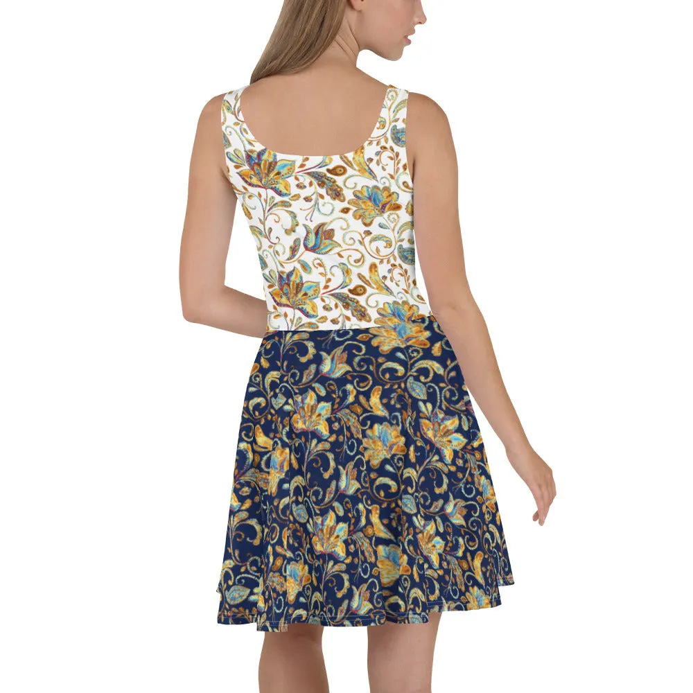 Paisley Flowers - Skater Dress