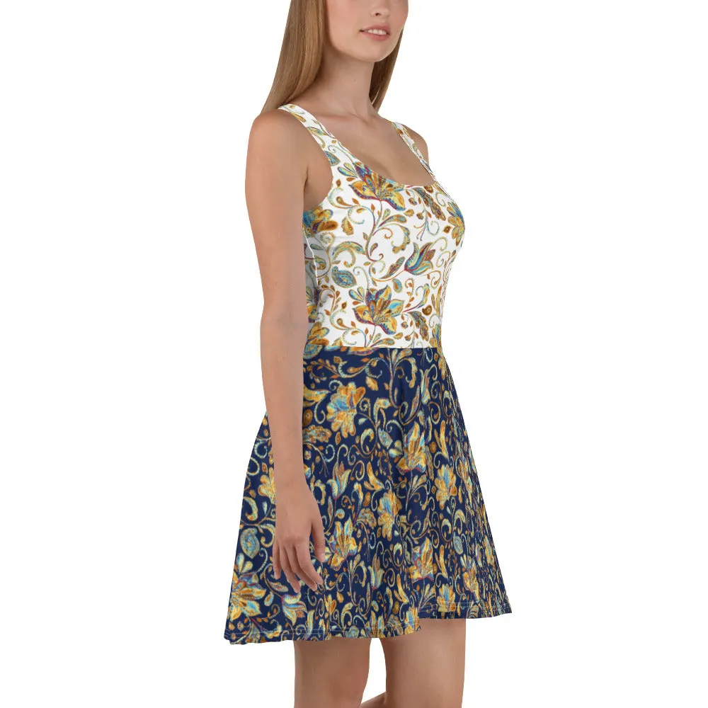 Paisley Flowers - Skater Dress