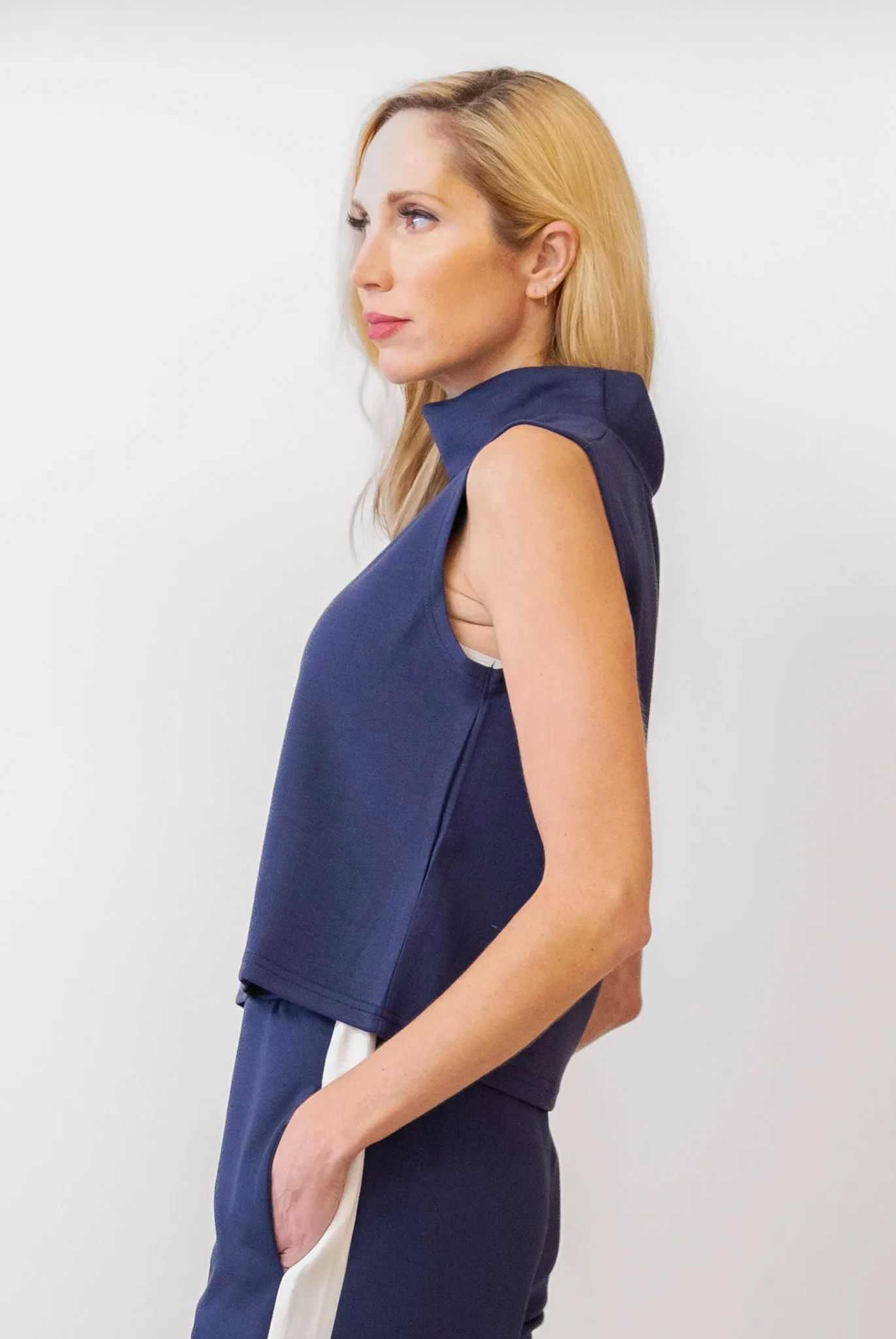 P.CILL Cowl Neck  Tank