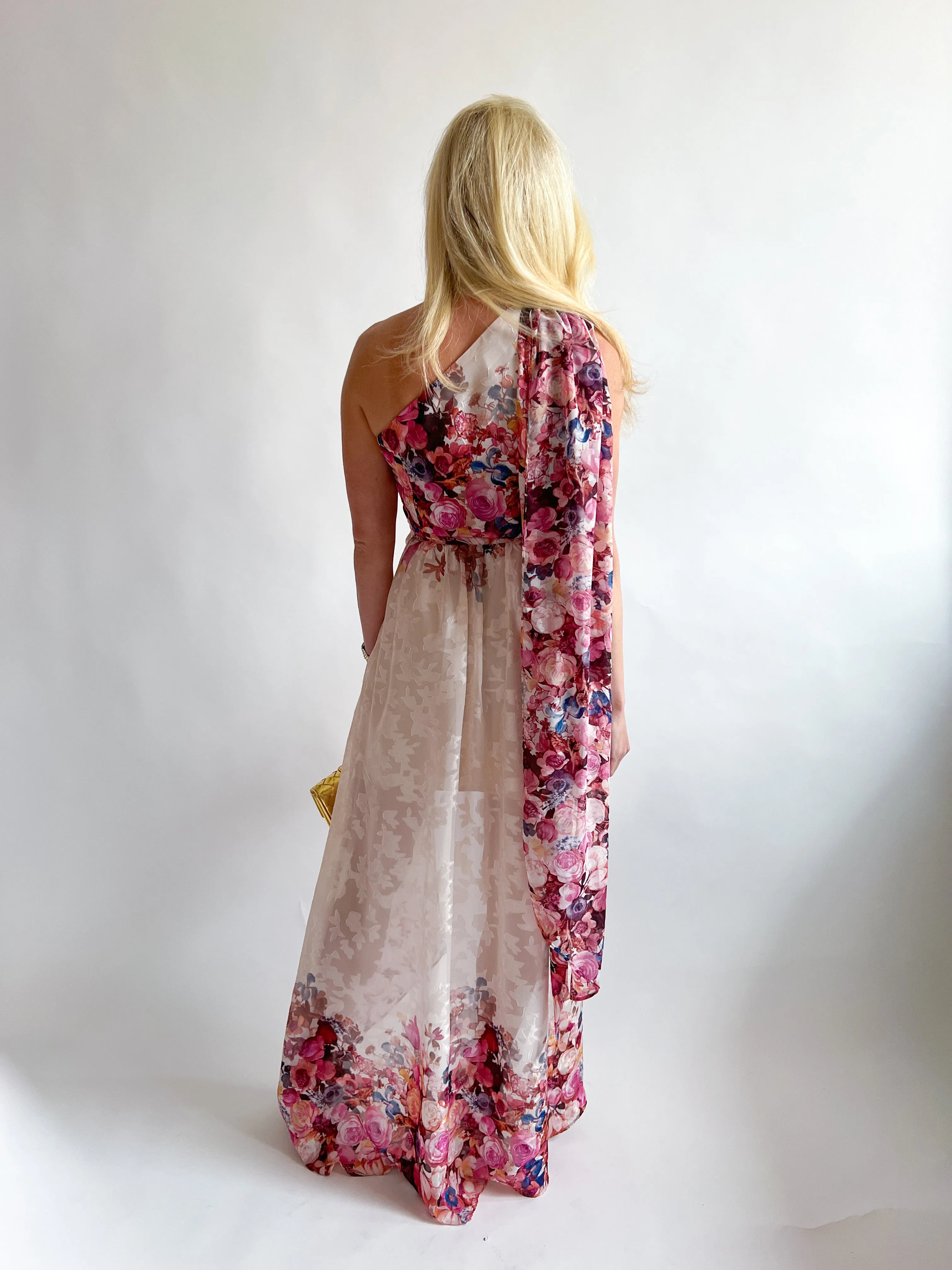 Perla Floral Hi Lo Dress