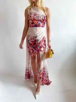 Perla Floral Hi Lo Dress