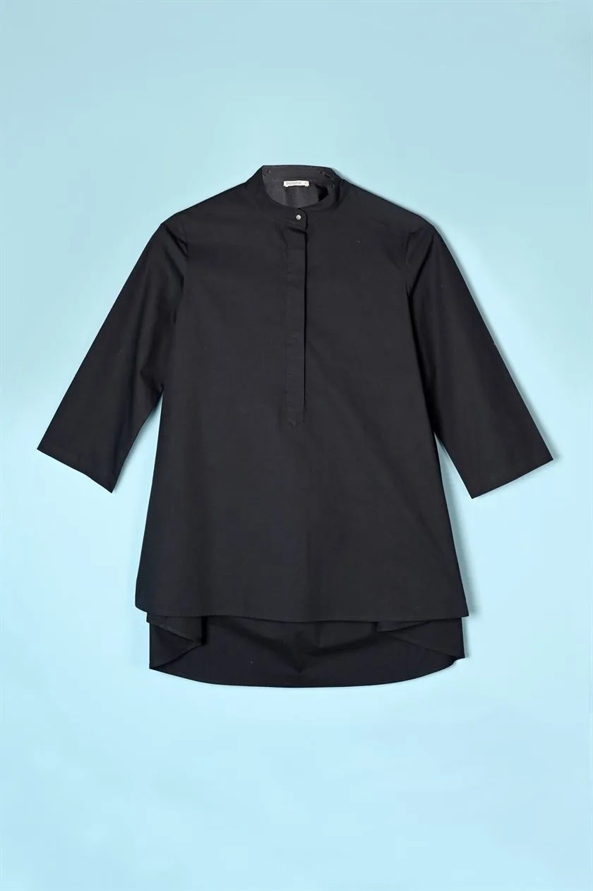 Perona   I   Womenshirts & Tops-Tops-Valarie-Pwa-Fv21-602-Black  AS7979