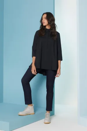 Perona   I   Womenshirts & Tops-Tops-Valarie-Pwa-Fv21-602-Black  AS7979