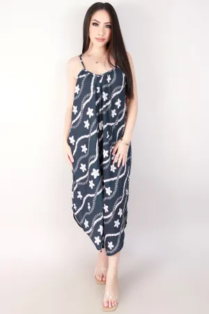 PIKAKE PLUMERIA NO WAIST JUMPSUIT