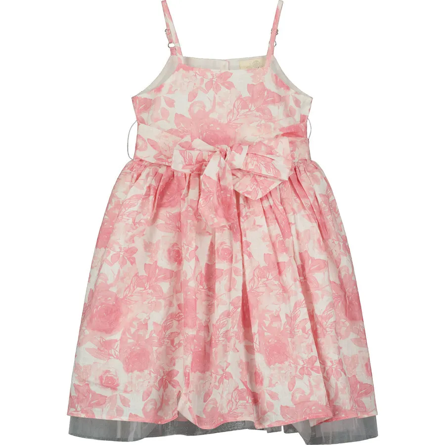 Pink Roses Dress