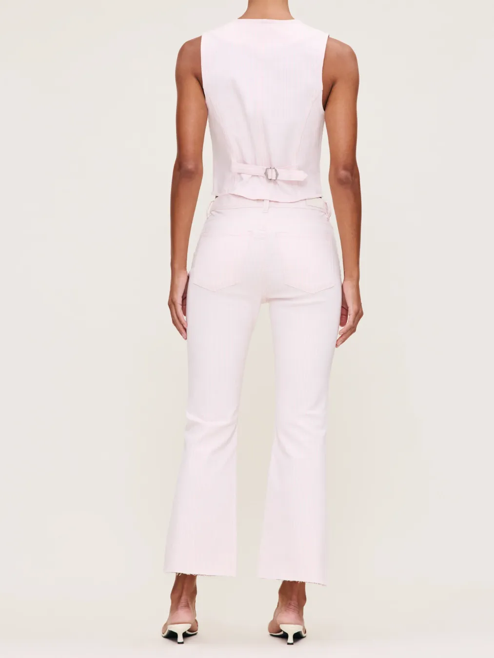 Pink Stripe Vest