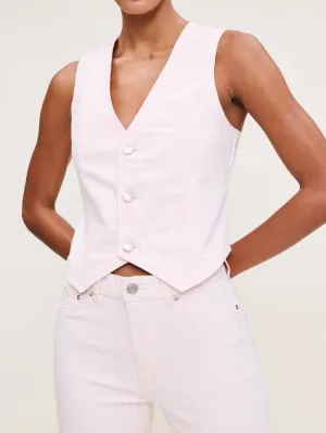 Pink Stripe Vest