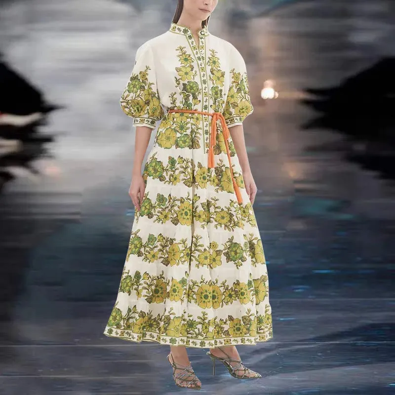 Pleated A-Line Dresses