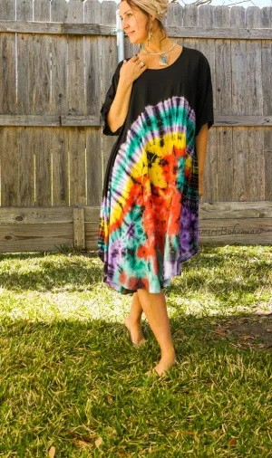 Rainbow Bloom Dress