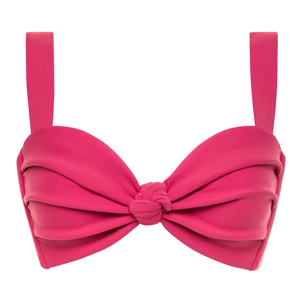 Raspberry Hayden Bikini Top
