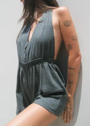 RCYCLD Flannel Romper