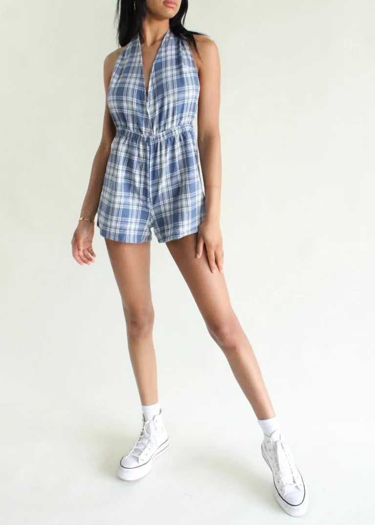 RCYCLD Flannel Romper