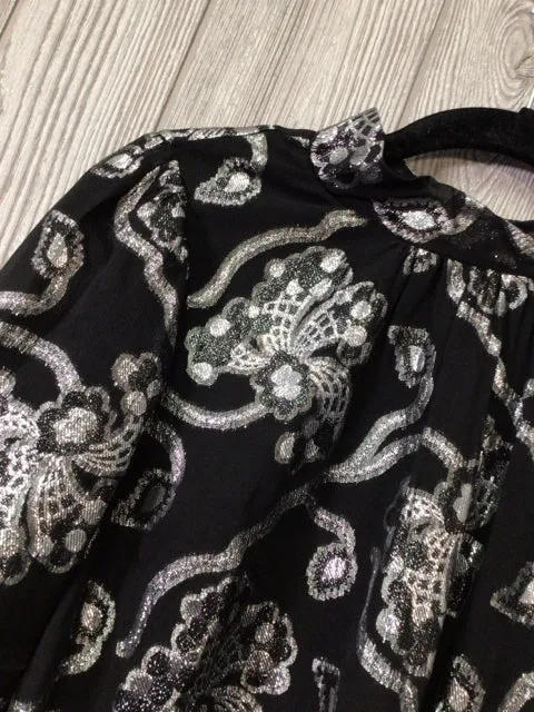 Rebecca Taylor Metallic Blouse Size 4