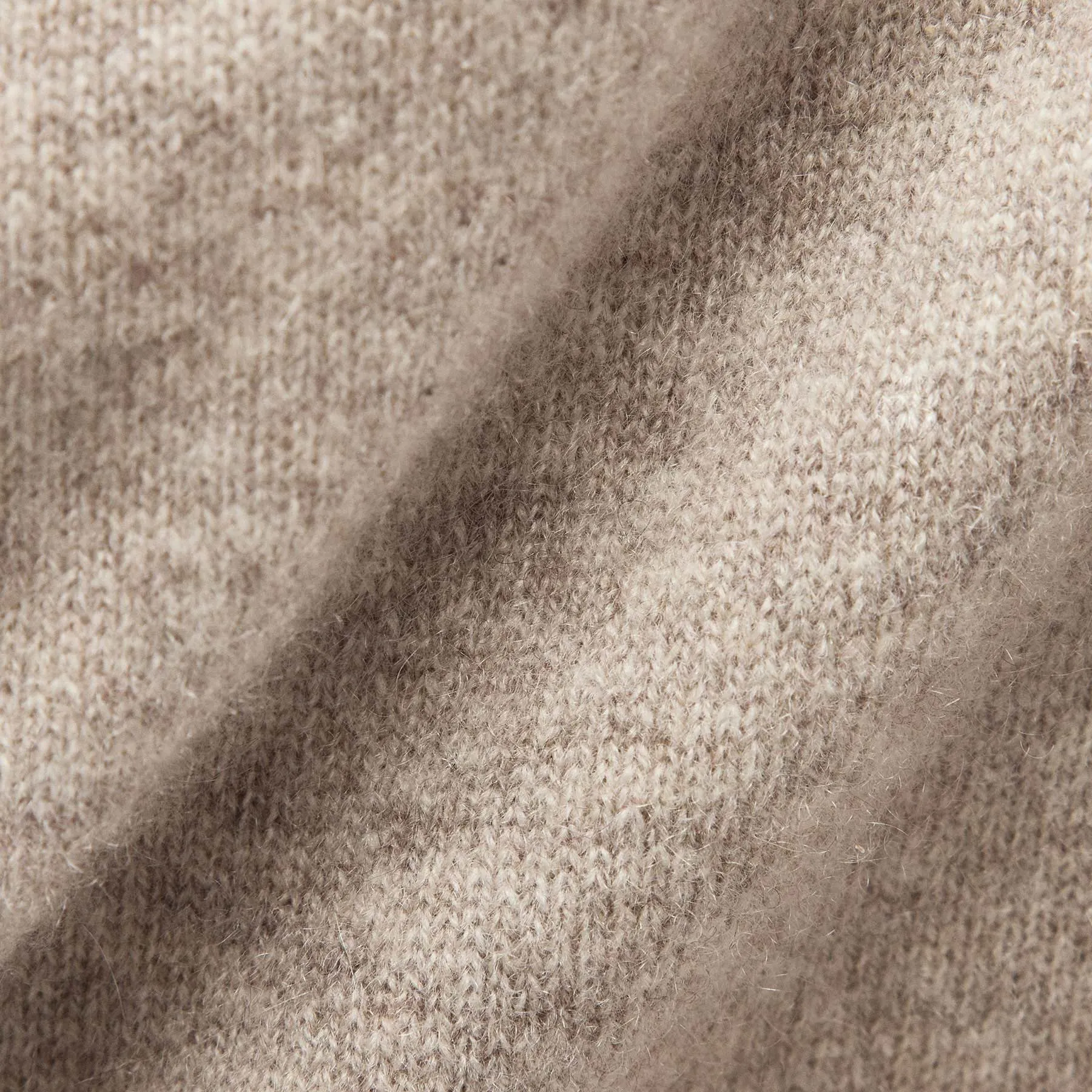 Recycled Cashmere Raglan - Stone