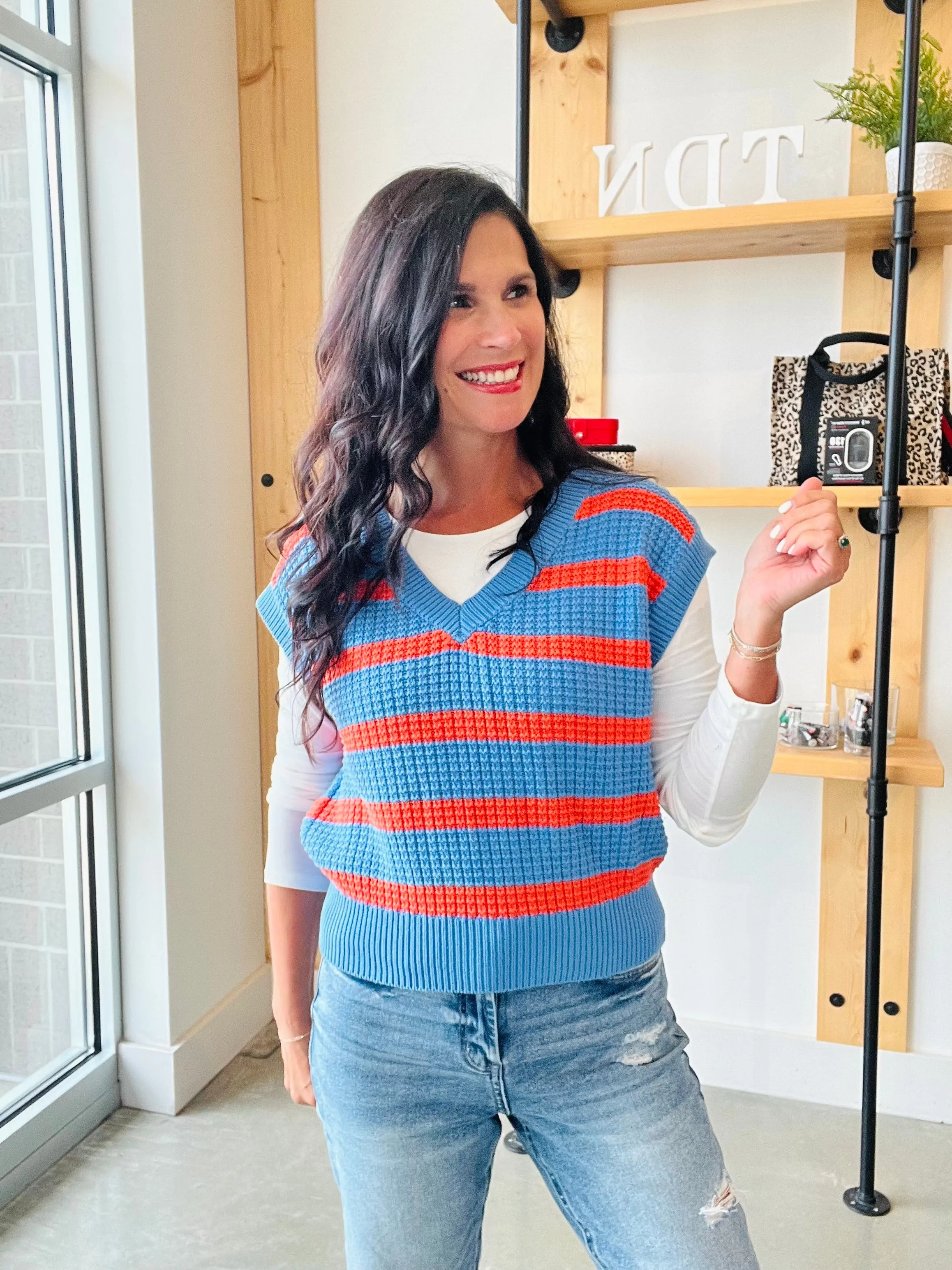 Roll Stangs Knit Sweater Vest