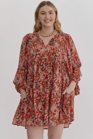 Rory Floral Print Dress