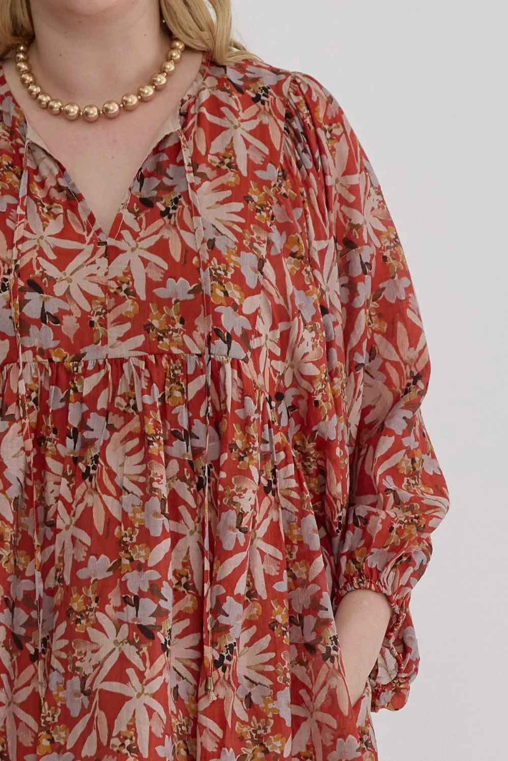 Rory Floral Print Dress