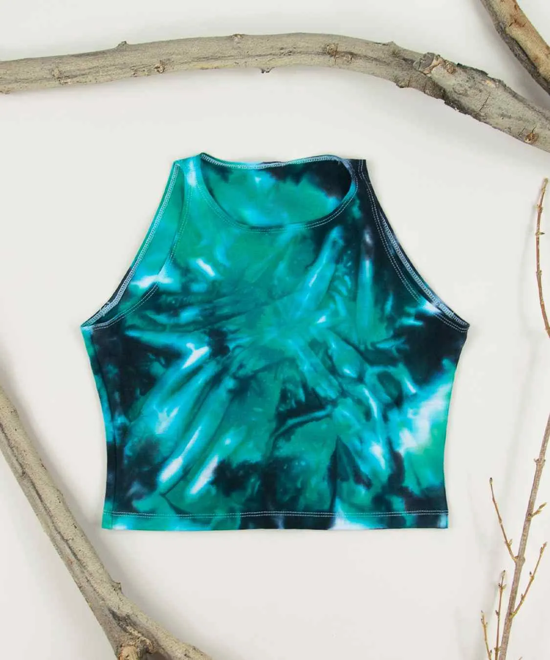 Rusalka Tie Dye Crop Top