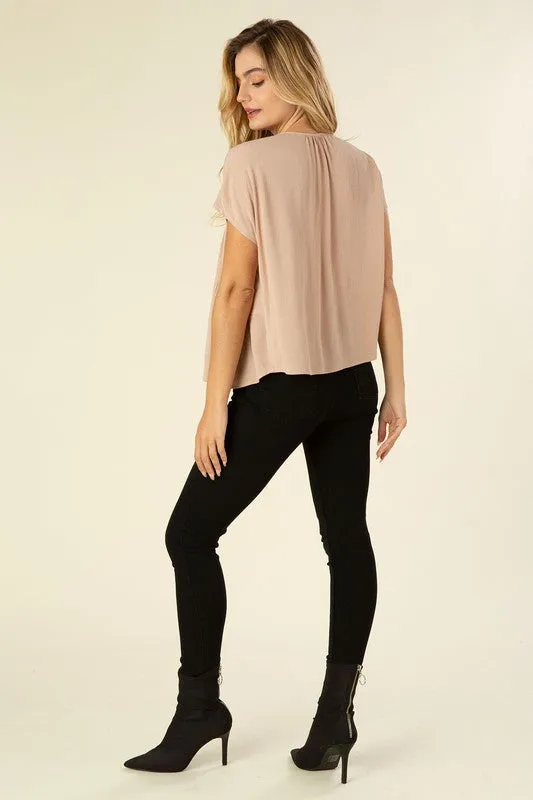 Ryal A line tiered blouse