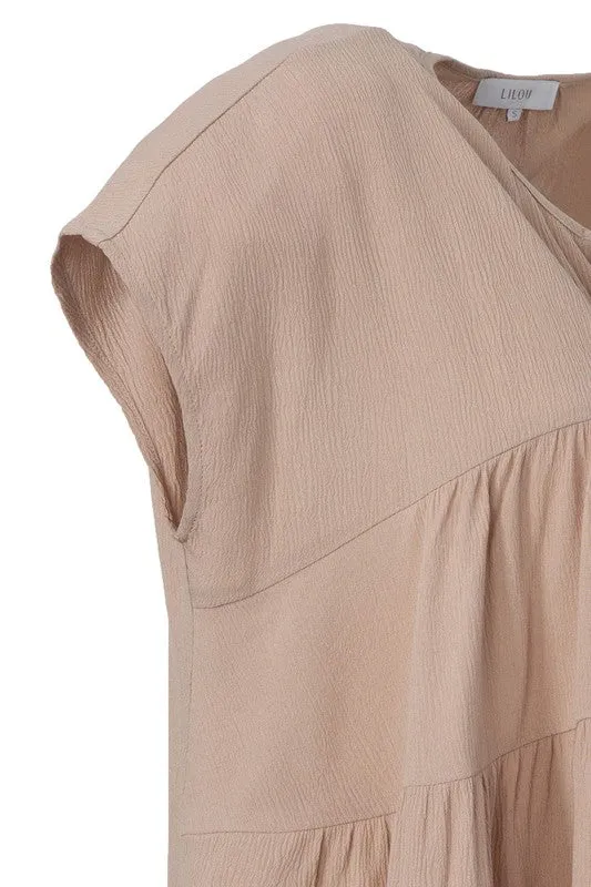 Ryal A line tiered blouse