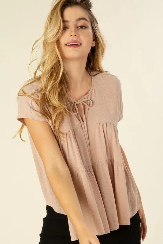Ryal A line tiered blouse