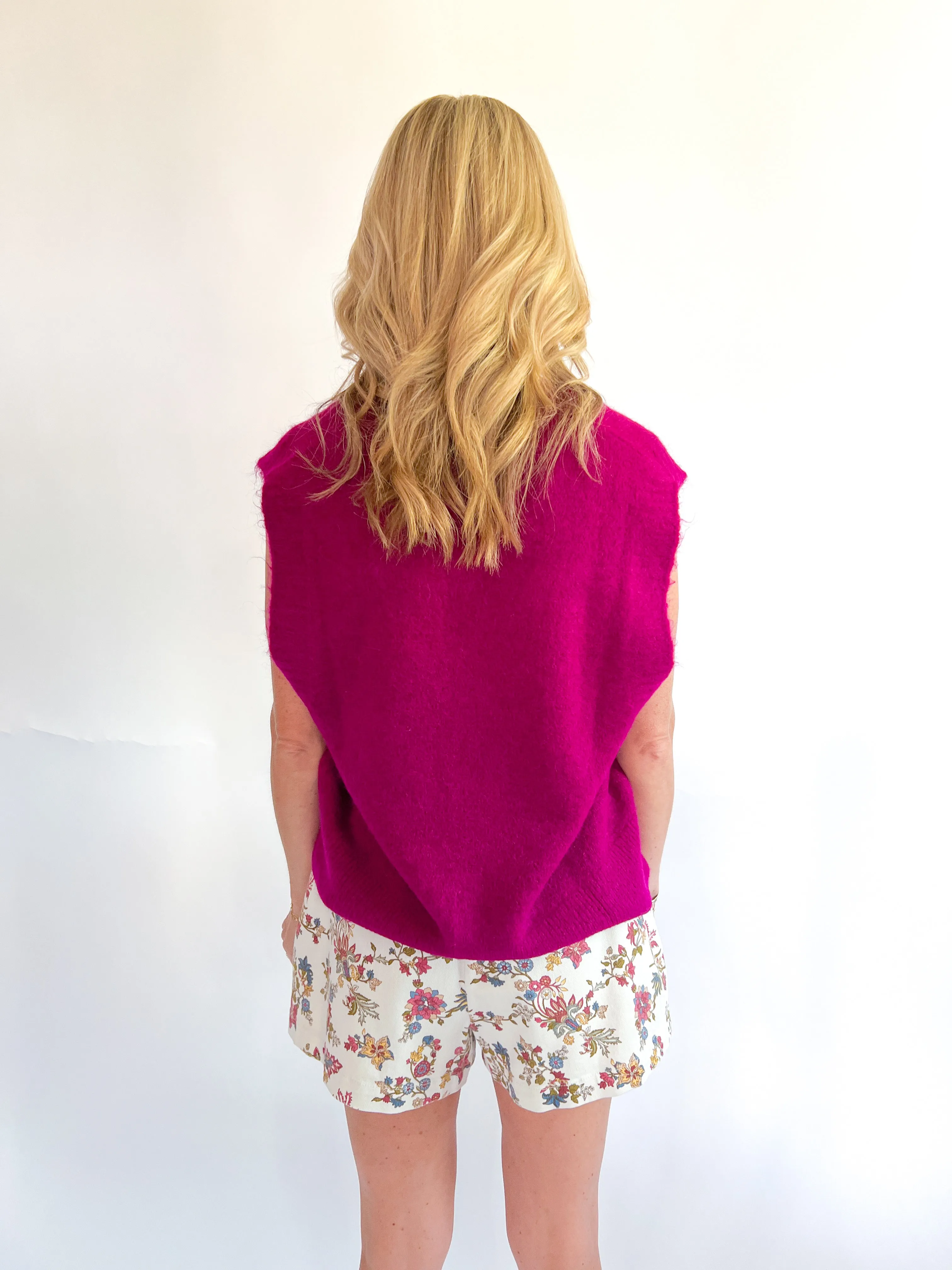 Safi Mohair Sleeveless Sweater