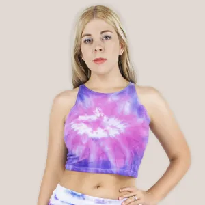 Saint-Tropez Tie Dye Crop Top