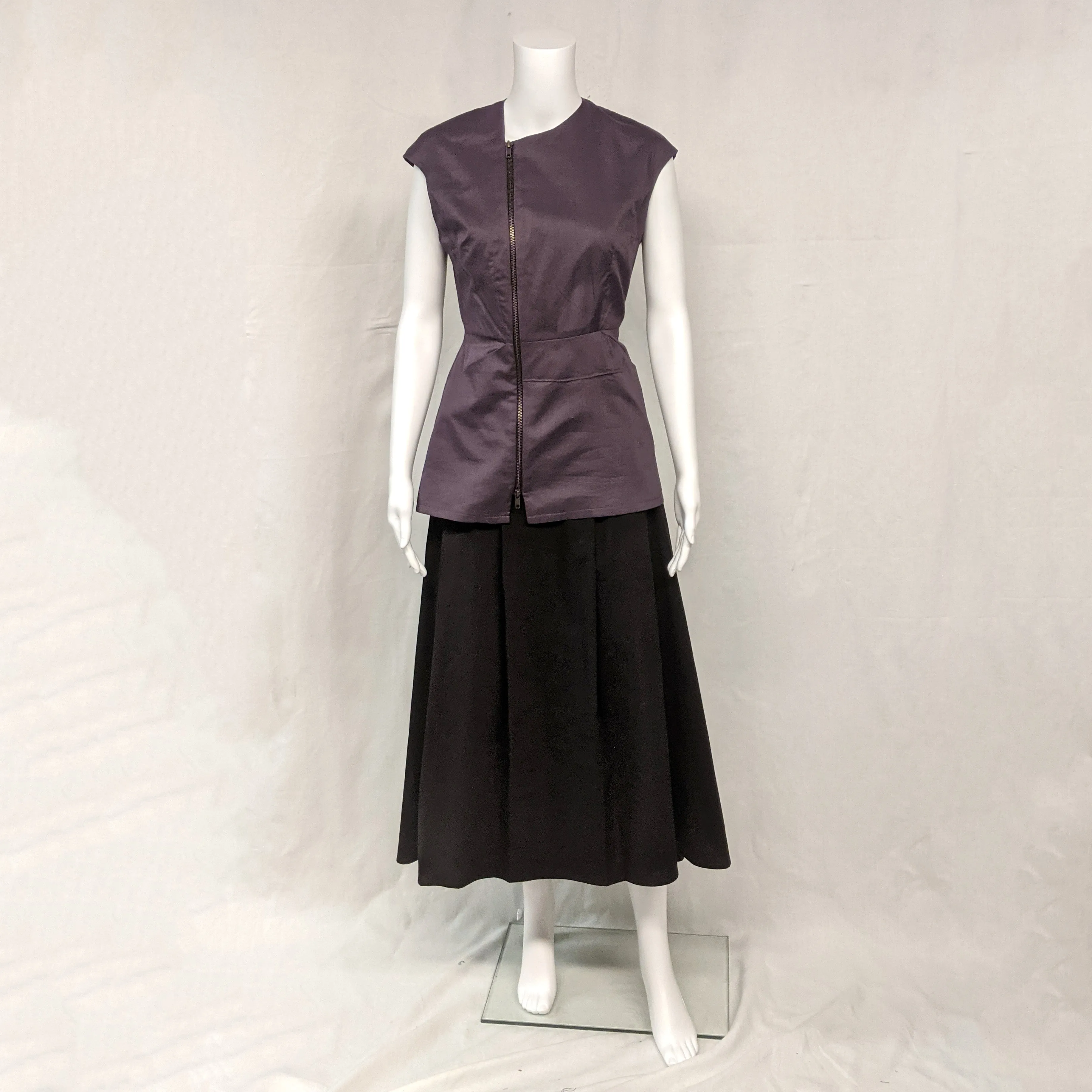 SALE! Ferrier Top in Eggplant by Kim Schalk