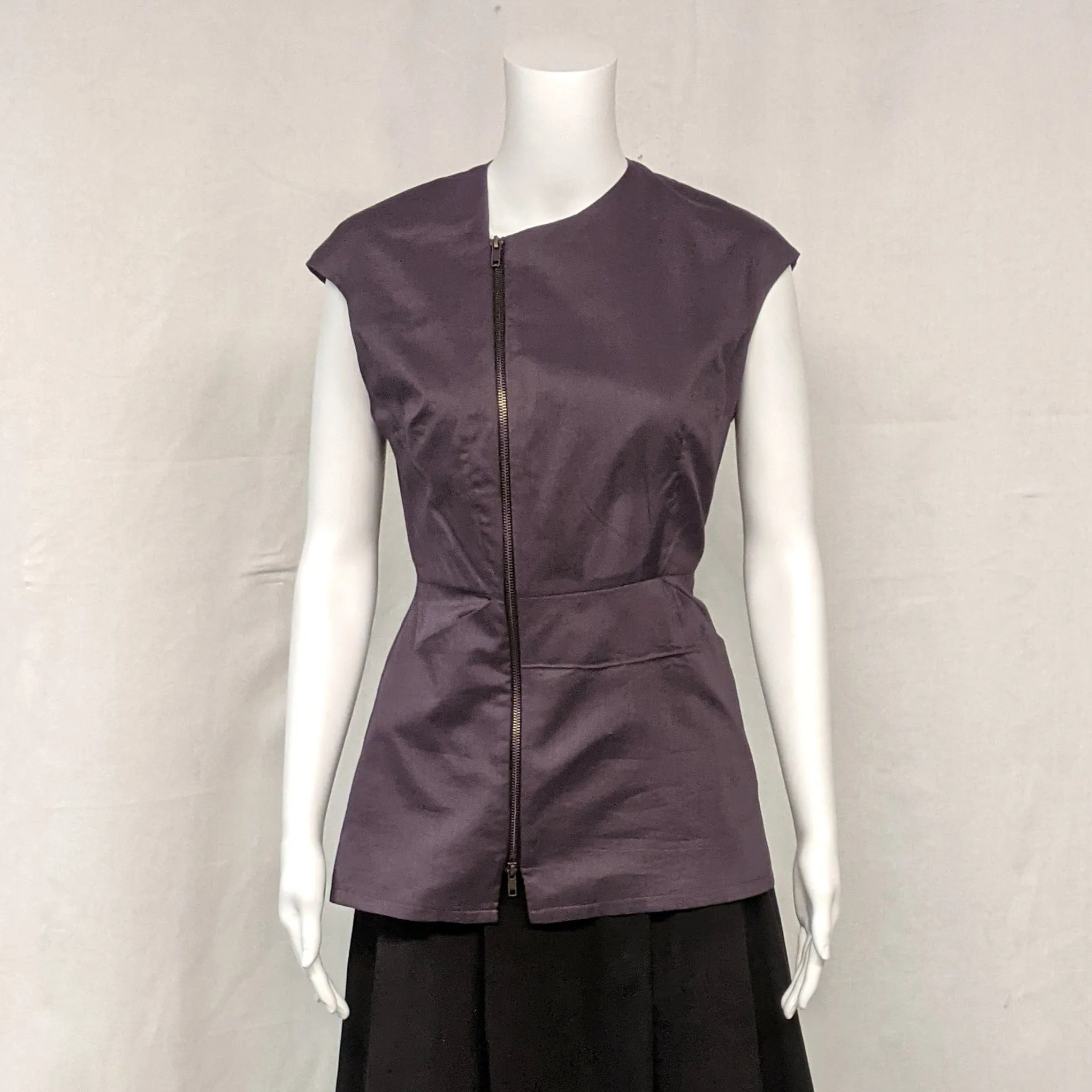 SALE! Ferrier Top in Eggplant by Kim Schalk