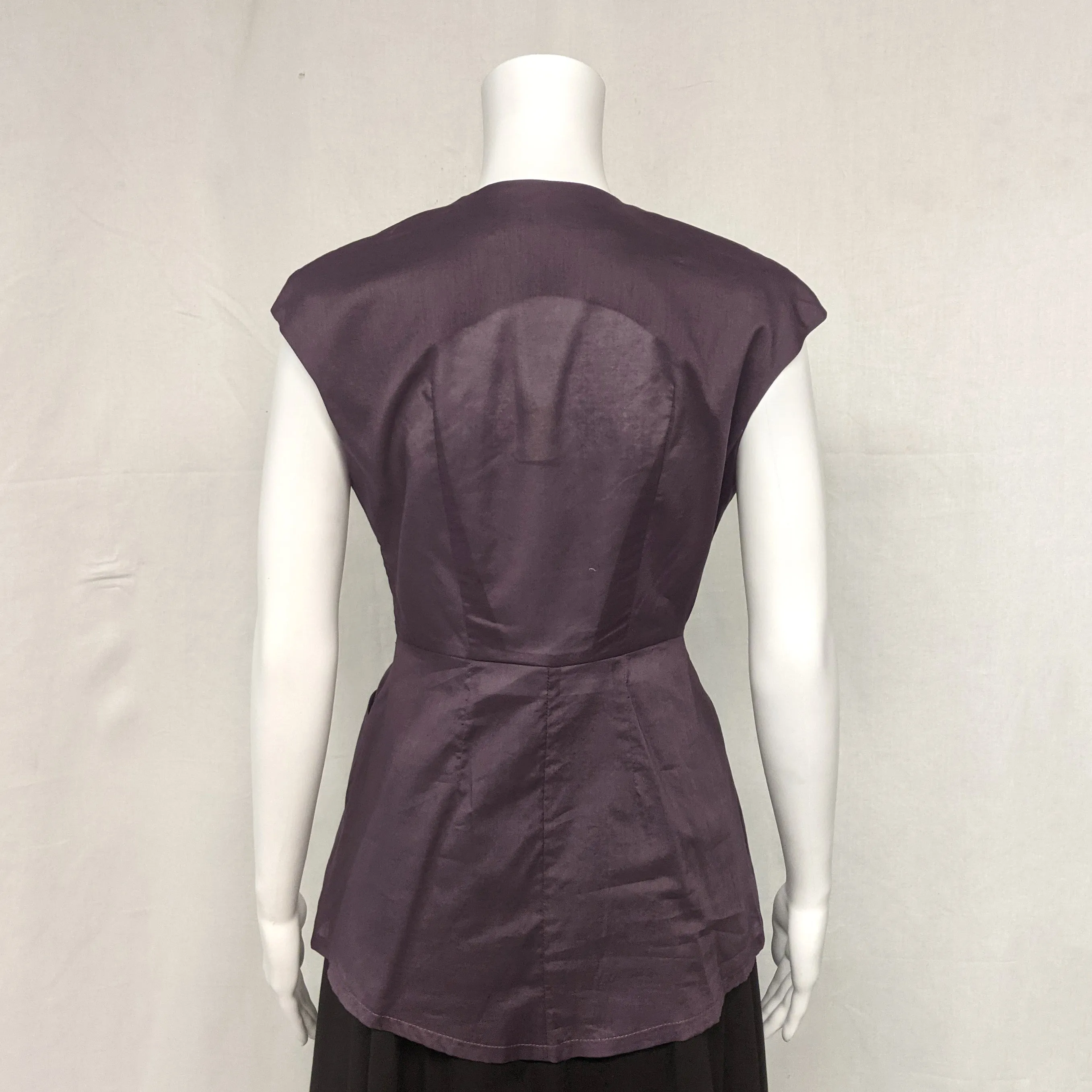 SALE! Ferrier Top in Eggplant by Kim Schalk