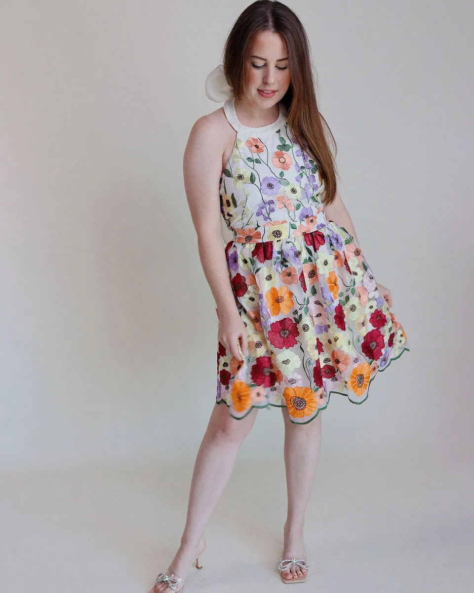 Seraphina Halter Mini Dress