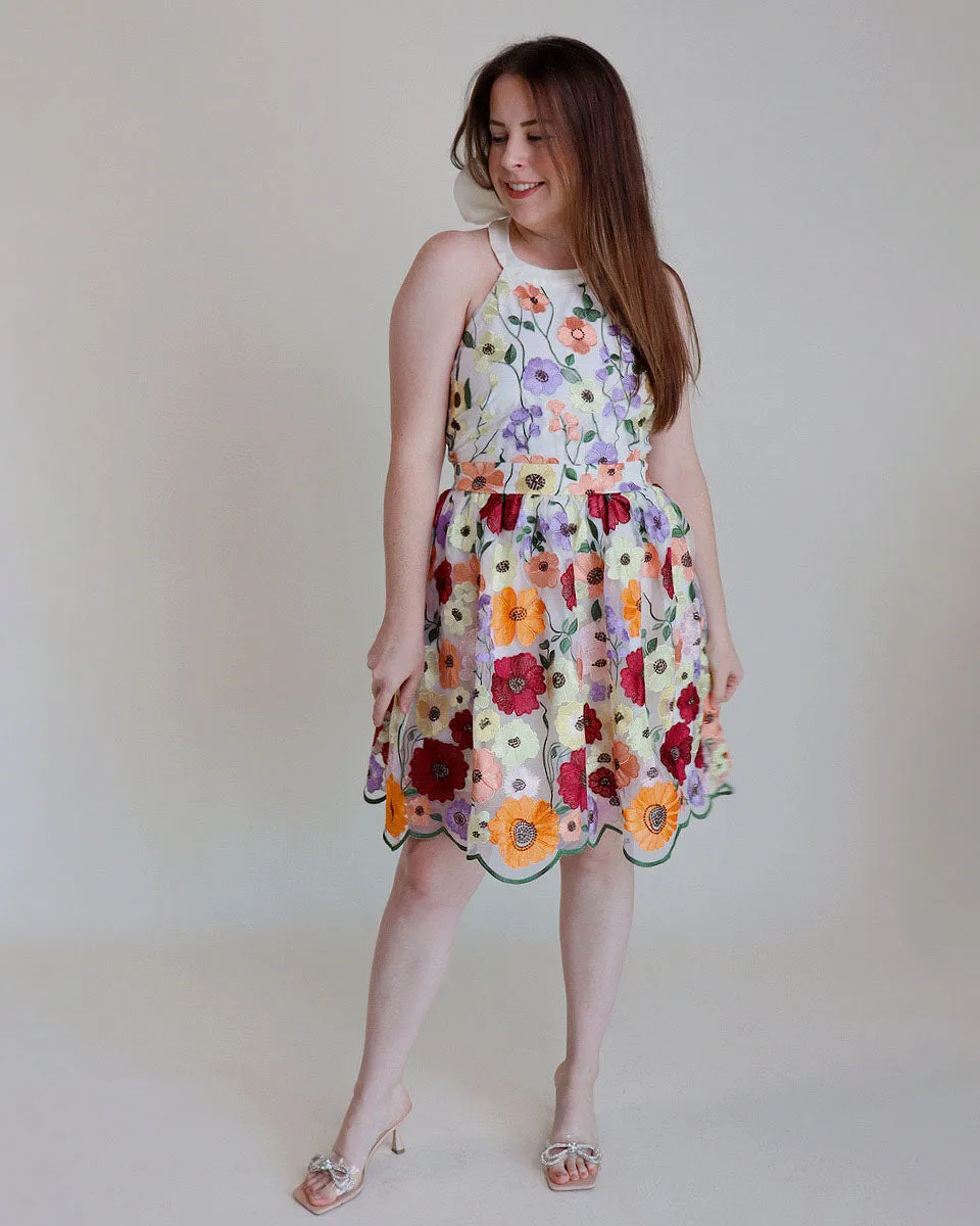 Seraphina Halter Mini Dress