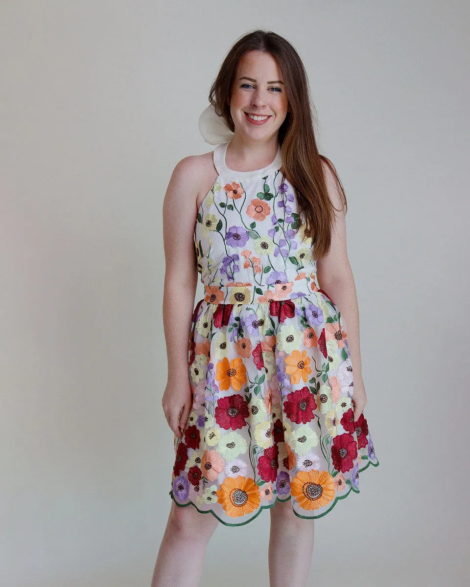 Seraphina Halter Mini Dress