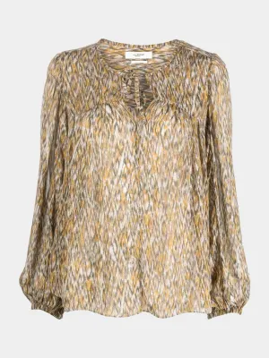Sheer blouse