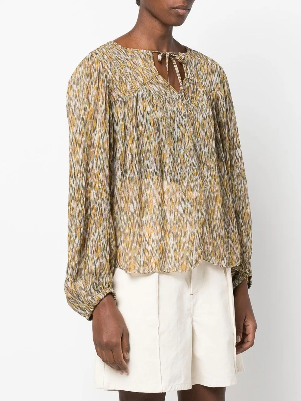 Sheer blouse