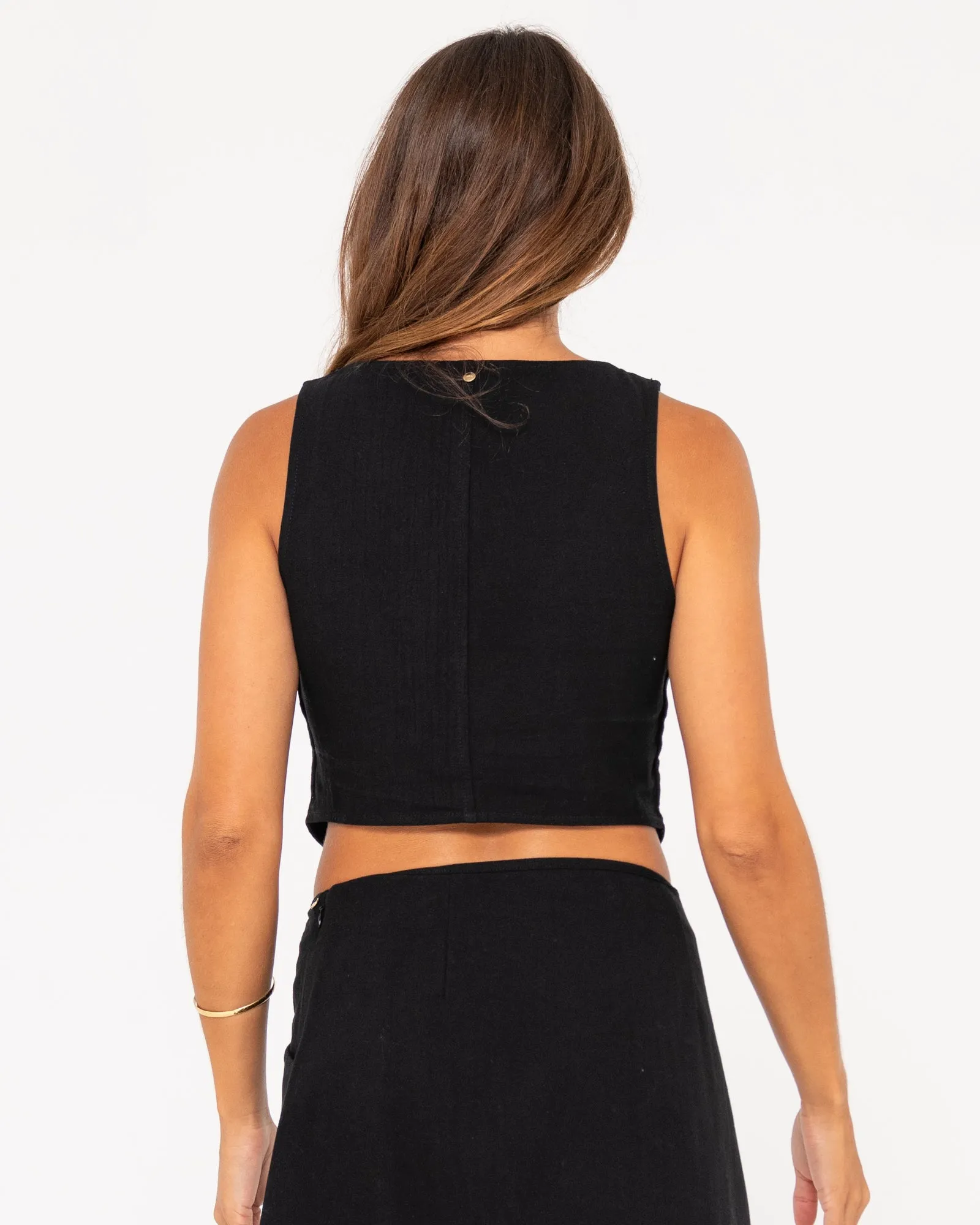 Sicily Cropped Vest