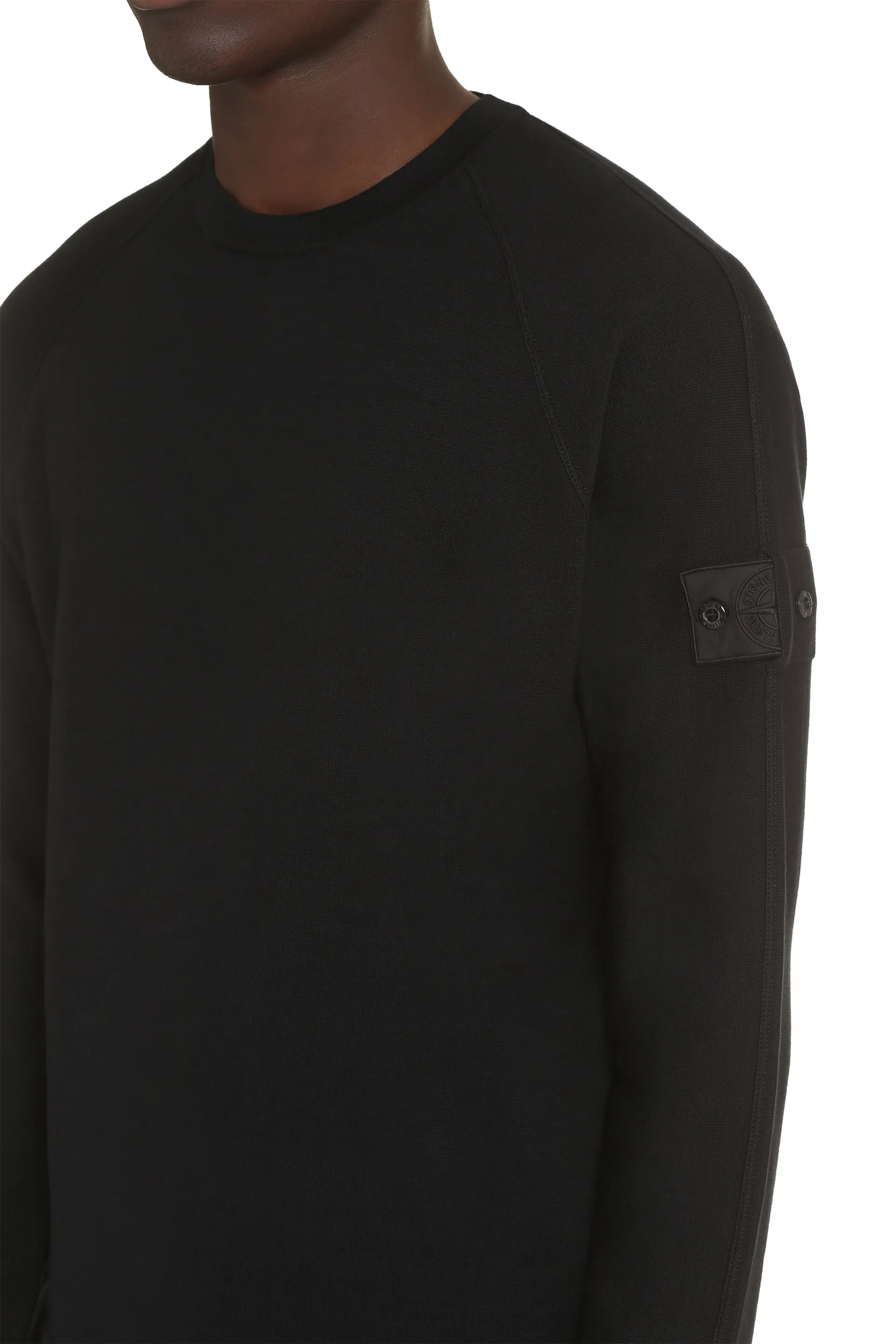 Silk and cotton blend sweater