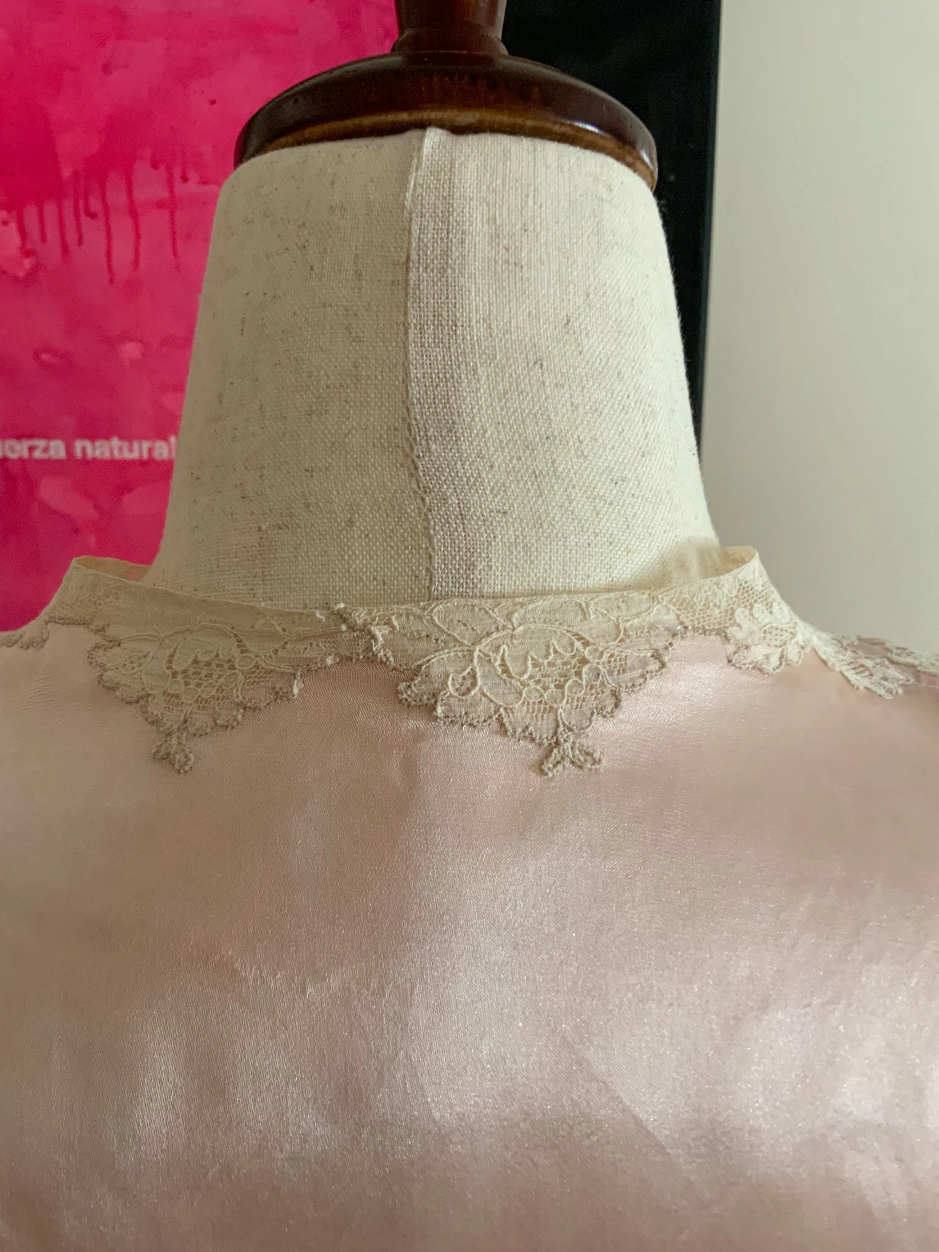 Silk Bed Jacket - 60s - 60A