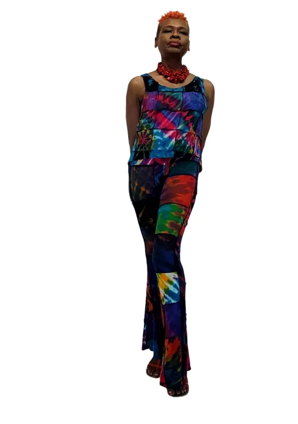 Sleeveless Patch Top