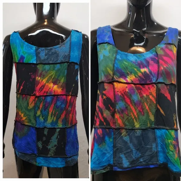 Sleeveless Patch Top