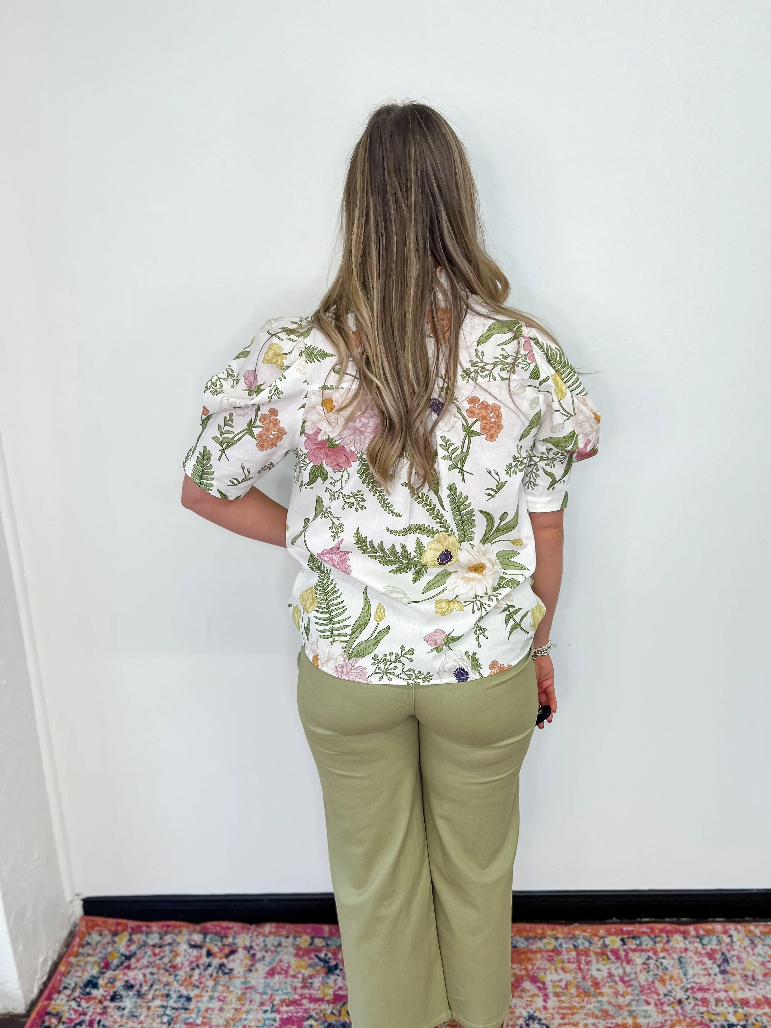 Soft Flora Blouse