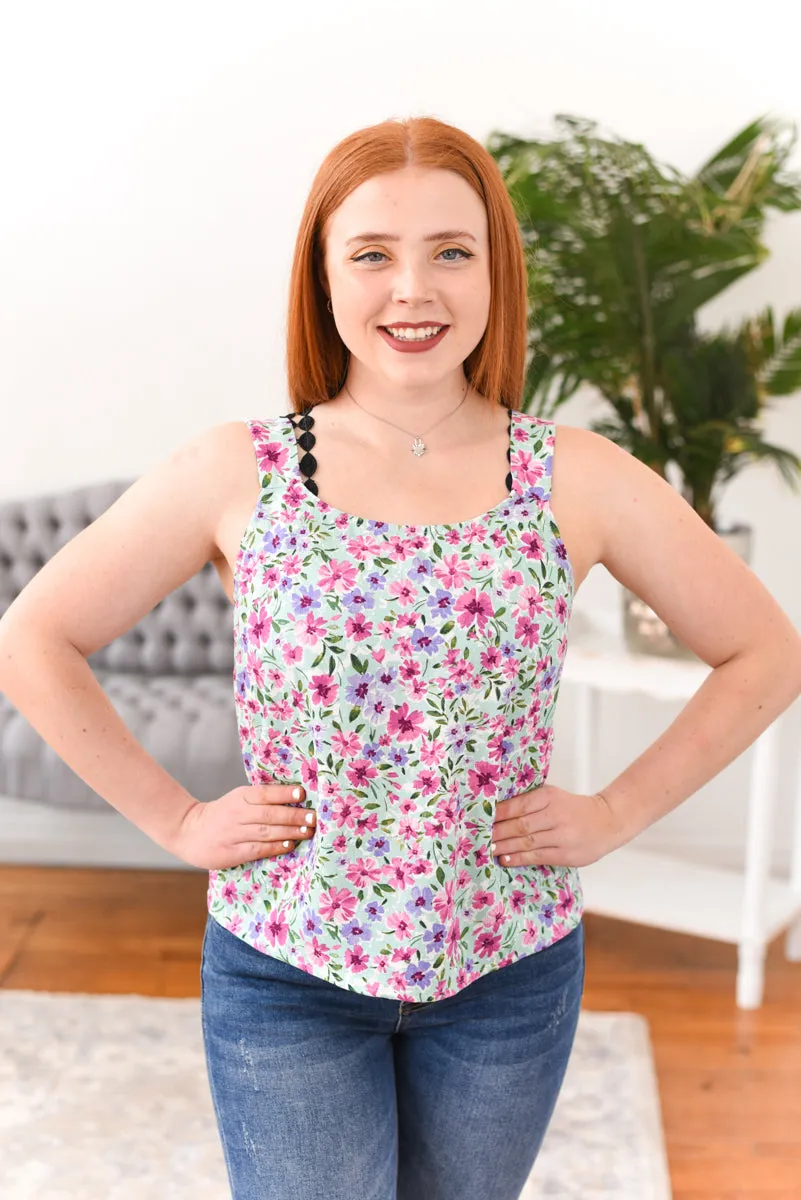 Stephanie Floral Tank FINAL SALE