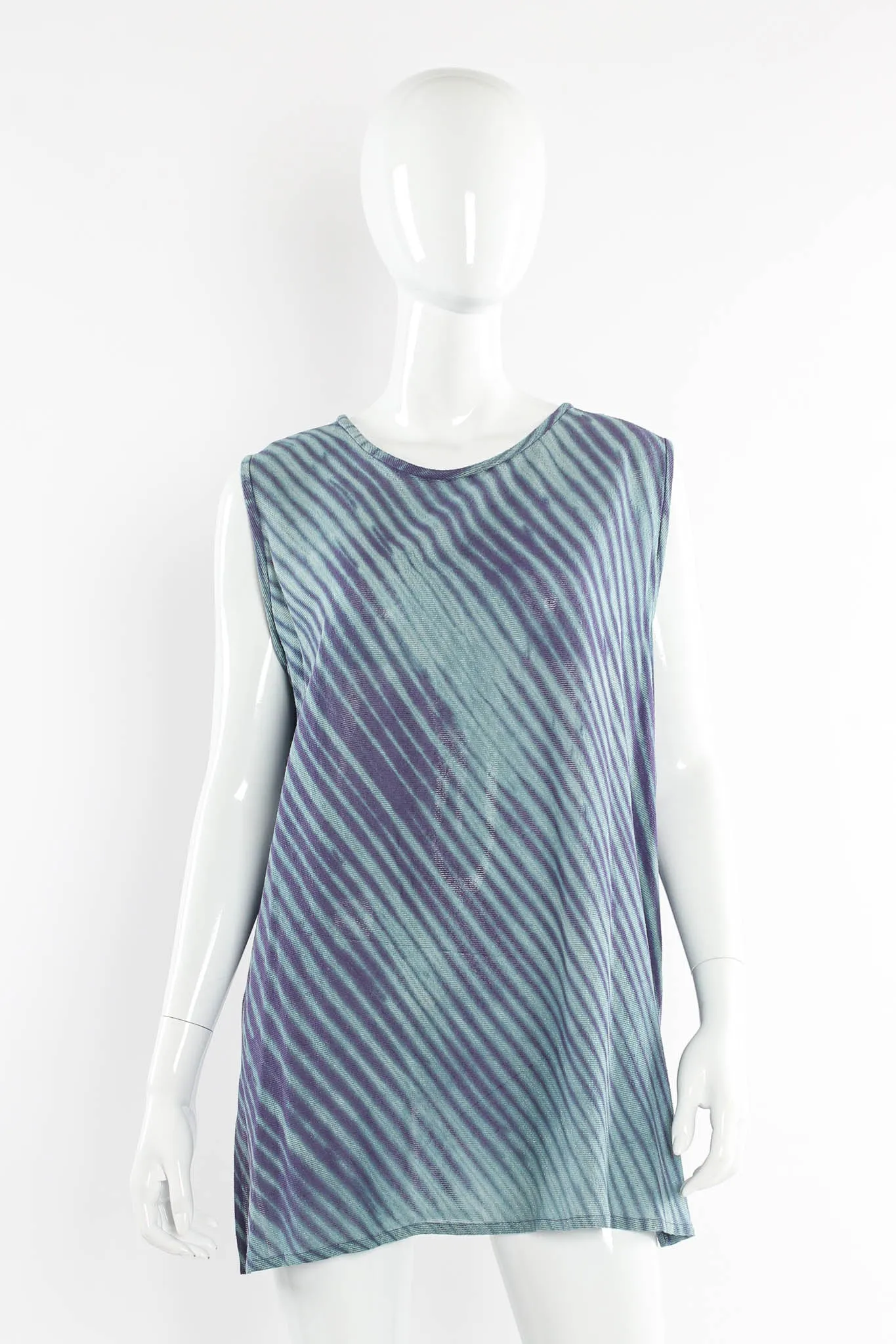Stripe Tie-Dye Duster, Tank, & Pant (5 Piece Set)