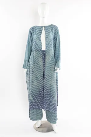 Stripe Tie-Dye Duster, Tank, & Pant (5 Piece Set)