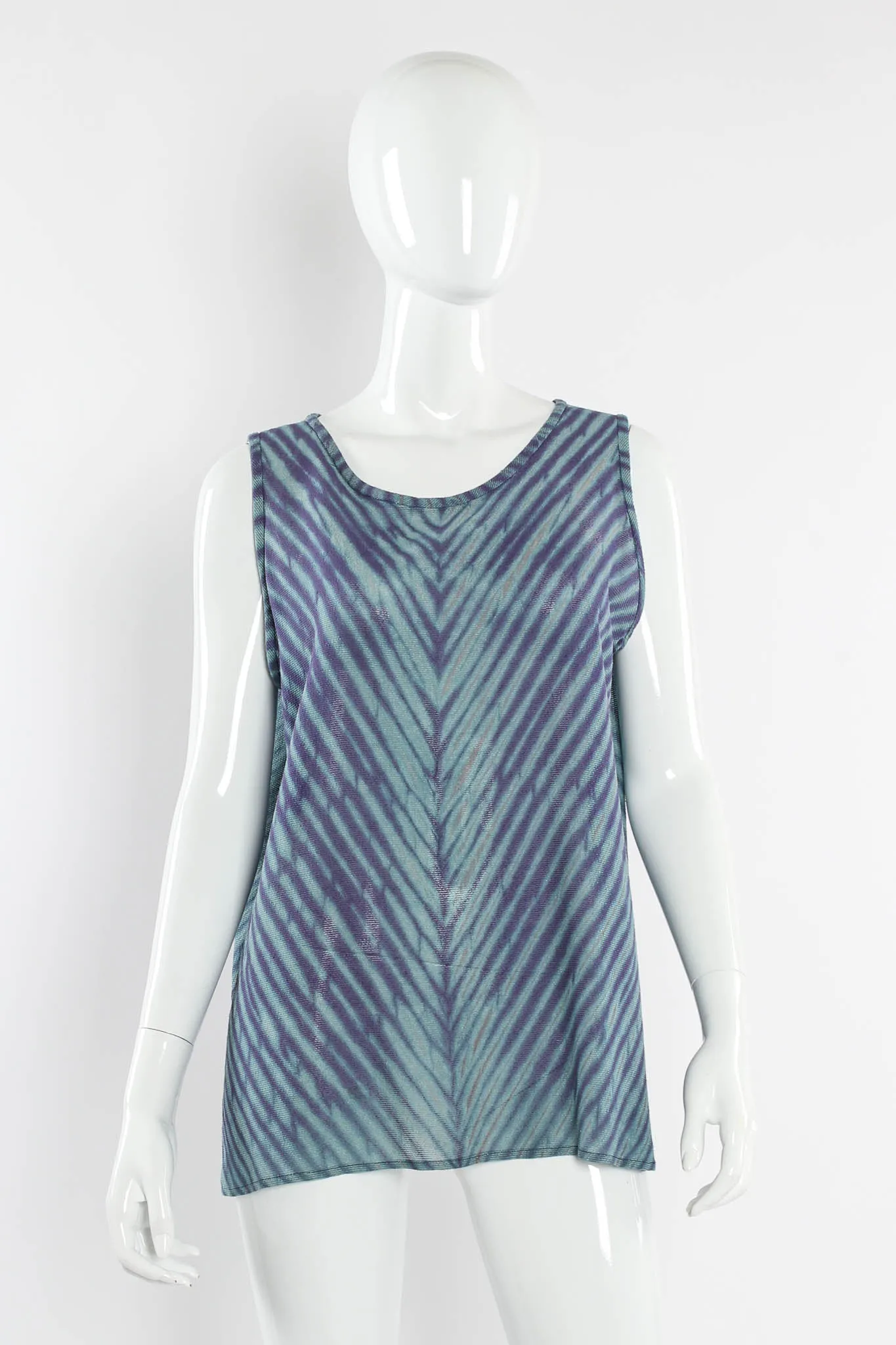 Stripe Tie-Dye Duster, Tank, & Pant (5 Piece Set)