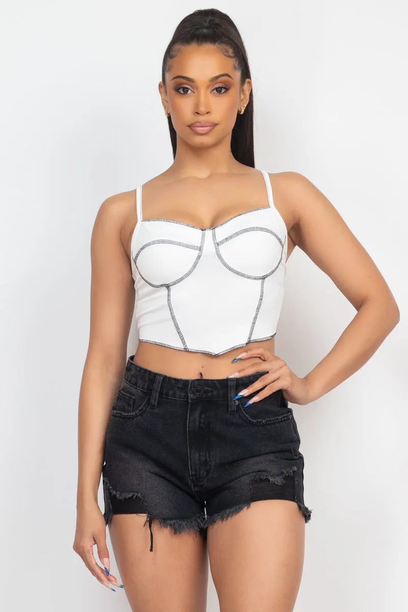 Sweetheart Bustier Top