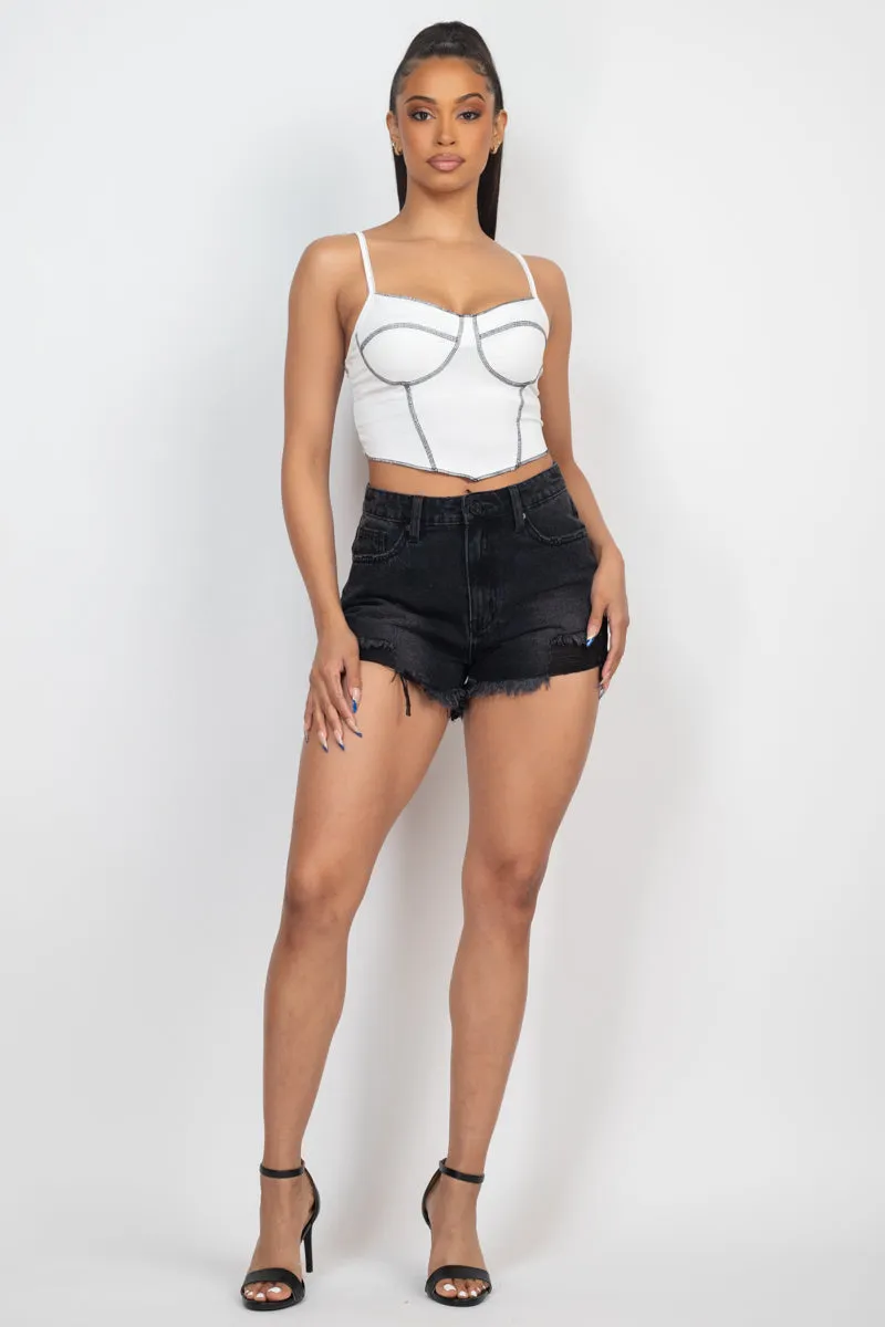 Sweetheart Bustier Top