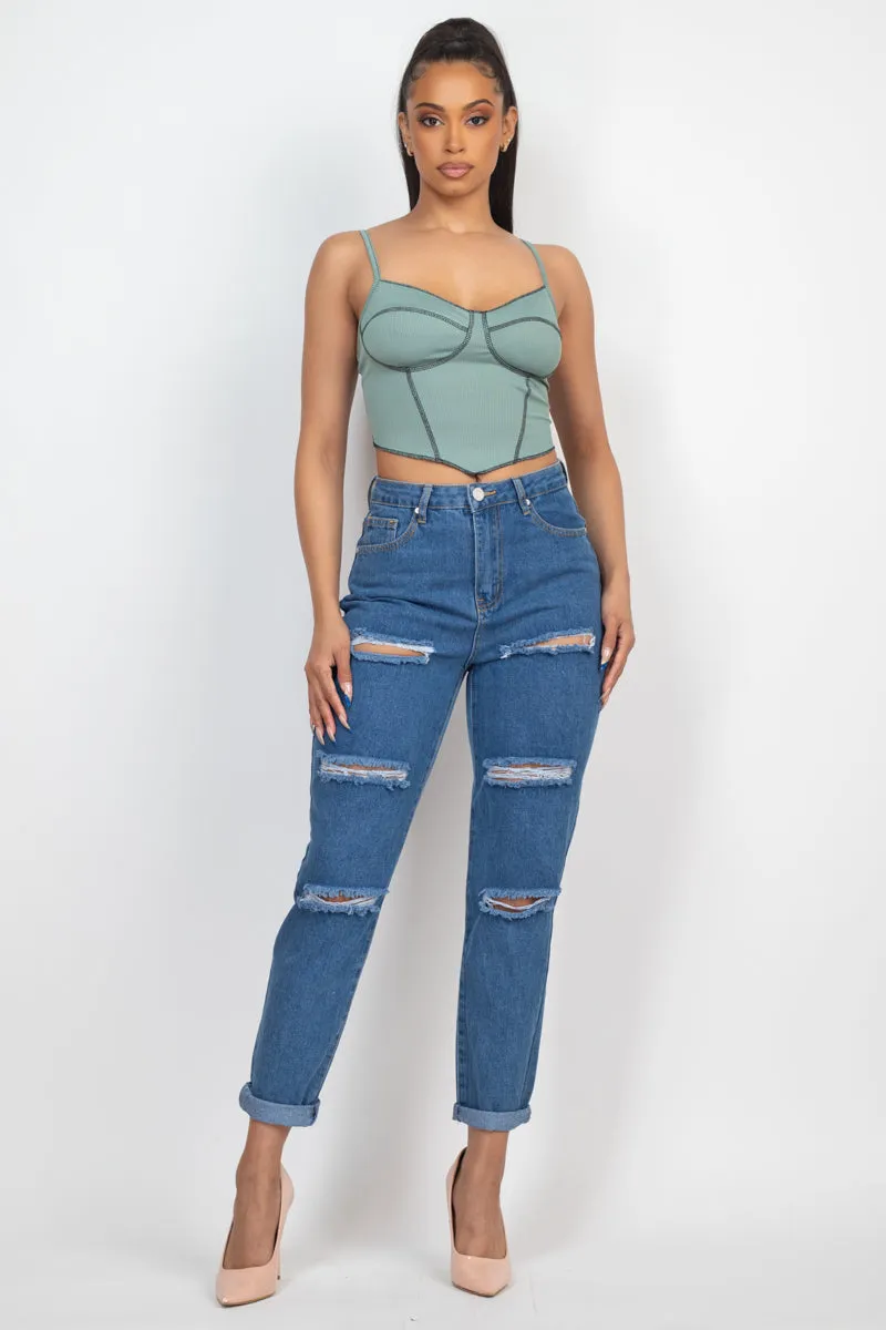 Sweetheart Bustier Top
