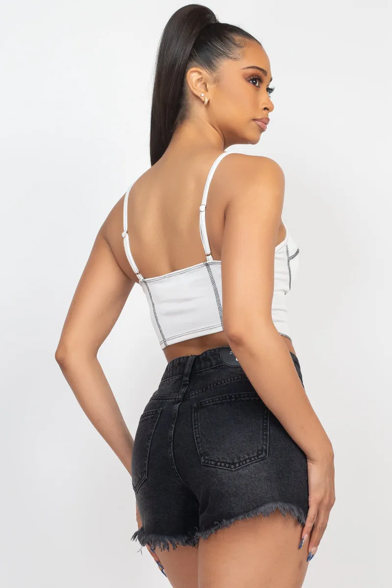 Sweetheart Bustier Top