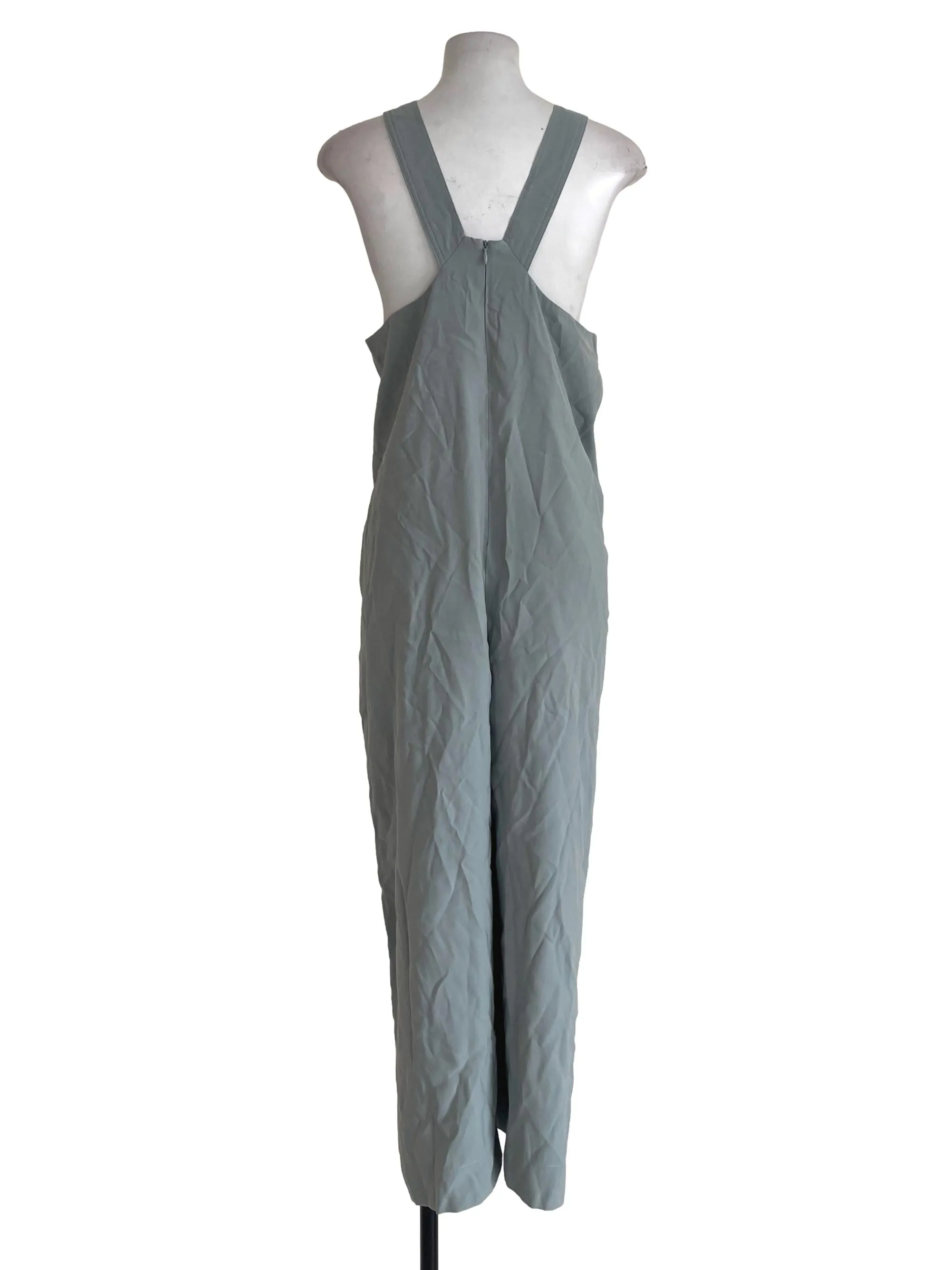 Teal Wide Strap Jumpsuit LB